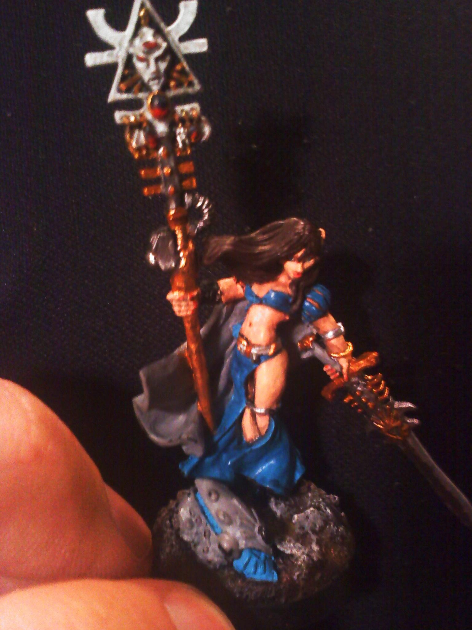 Conversion Eldar Eldrad Farseer Pole Dancer Gallery Dakkadakka